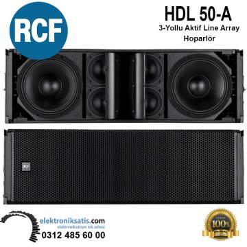 RCF HDL 50-A 3-Yollu Aktif Line Array Hoparlör