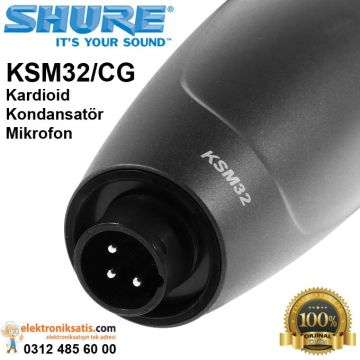 Shure KSM32/CG Kardioid Kondansatör Mikrofon