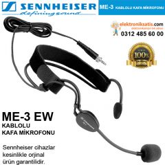 Sennheiser ME-3 EW Kablolu Kafa Mikrofonu