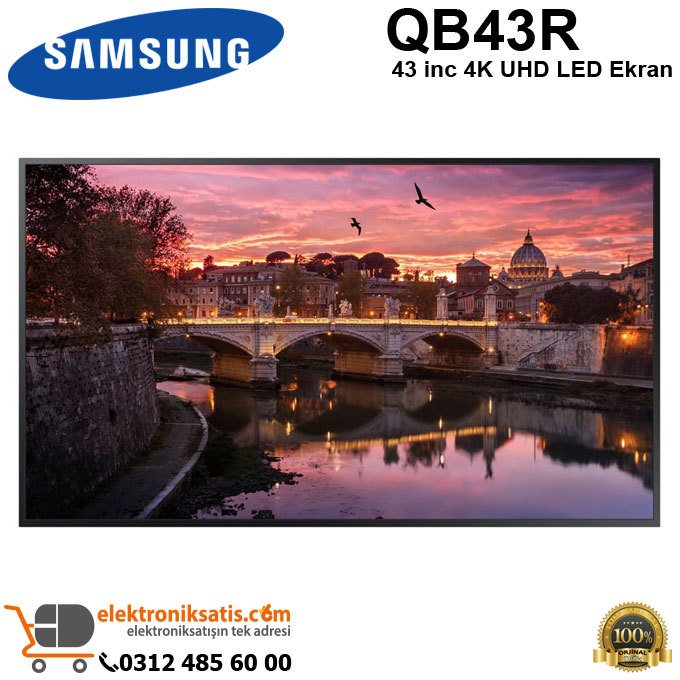 Samsung QB43R 43 inc 4K UHD LED Ekran