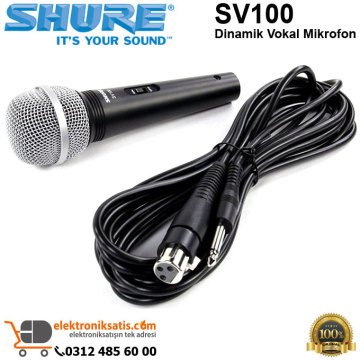 Shure SV100 Dinamik Vokal Mikrofon