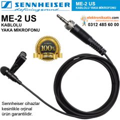 Sennheiser ME-2 Kablolu Yaka Mikrofonu