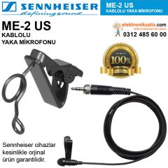 Sennheiser ME-2 Kablolu Yaka Mikrofonu