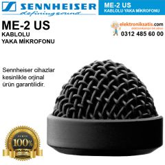 Sennheiser ME-2 Kablolu Yaka Mikrofonu