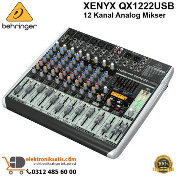 Behringer XENYX QX1222USB 12 Kanal Mikser