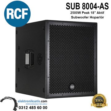 RCF SUB 8004-AS 2500Wpeak Aktif Subwoofer Hoparlör