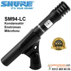 Shure SM94-LC Kondansatör Enstrüman Mikrofonu