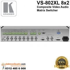 Kramer VS-802XL 8x2 Composite Video Audio Matrix Switcher