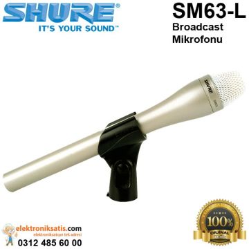 Shure SM63L Broadcast Mikrofonu