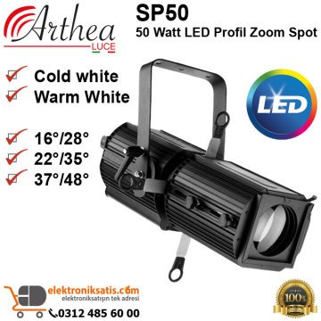 Arthea Luce 50W LED Profil Zoom Spot