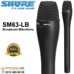 Shure SM63LB Broadcast Mikrofonu
