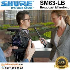 Shure SM63LB Broadcast Mikrofonu