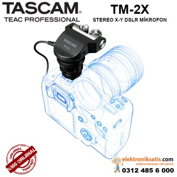 Tascam TM-2X DSLR X-Y Stereo Mikrofon