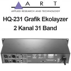 Art HQ-231 31 Band Grafik Ekolayzer