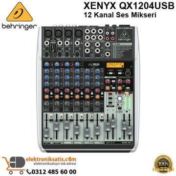 Behringer XENYX QX1204USB 12 Kanal Ses Mikseri