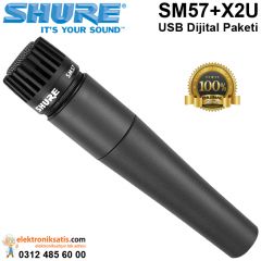 Shure SM57-X2U USB Dijital Paketi