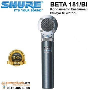 Shure BETA 181/BI Kondansatör Enstrüman Stüdyo Mikrofonu