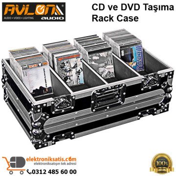 Avlon CD ve DVD Taşıma Rack Case