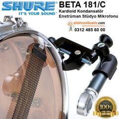 Shure BETA 181/C Kardioid Kondansatör Enstrüman Stüdyo Mikrofonu