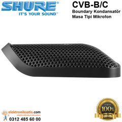 Shure CVB-B/C Boundary Kondansatör Masa Tipi Mikrofon