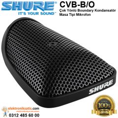 Shure CVB-B/O Boundary Çok Yönlü Kondansatör Masa Tipi Mikrofon