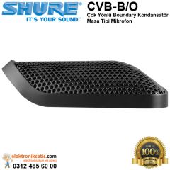 Shure CVB-B/O Boundary Çok Yönlü Kondansatör Masa Tipi Mikrofon