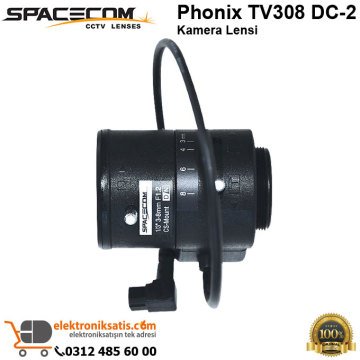 Spacecom Phonix TV308 DC-2 Kamera Lensi