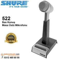 Shure 522 Bas Konuş Masa Üstü Mikrofonu