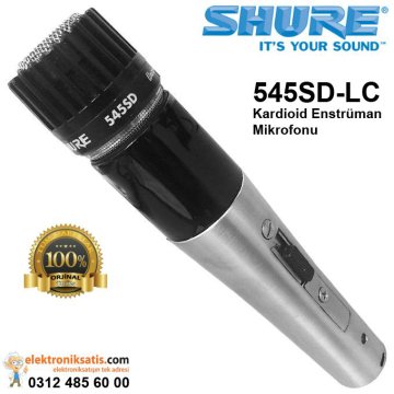 Shure 545SD-LC Kardioid Enstrüman Mikrofonu