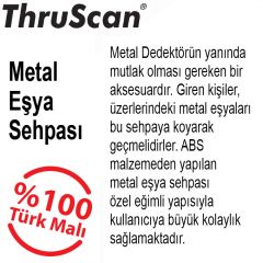 ThruScan Metal Eşya Sehpası