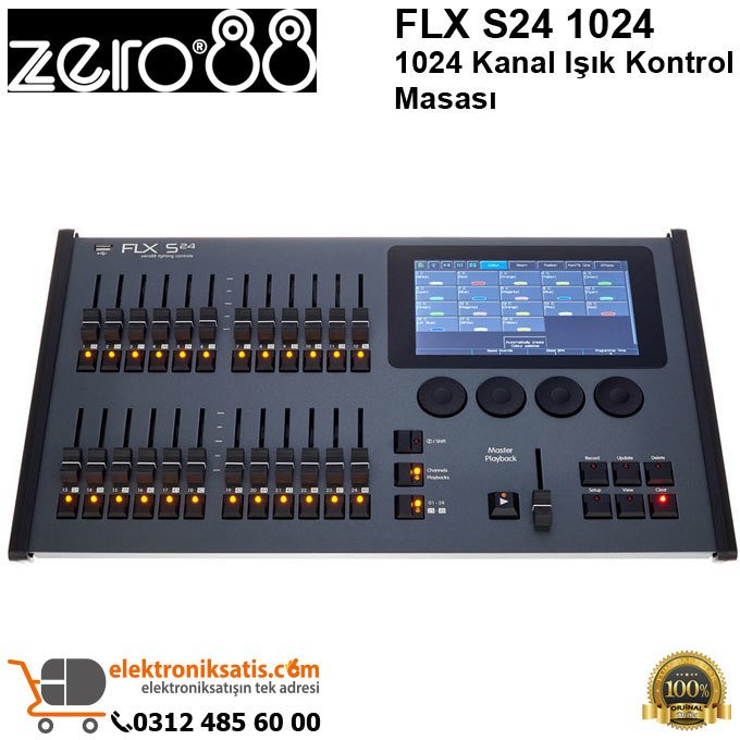 Zero88 FLX S24 1024 1024 Kanal Işık Kontrol Masası
