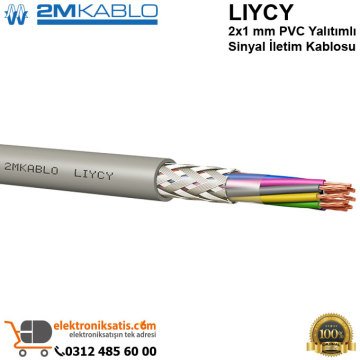 2M Kablo Liycy 2X1 Sinyal iletim Kablosu