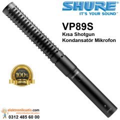 Shure VP89S Kısa Shotgun Kondansatör Mikrofon