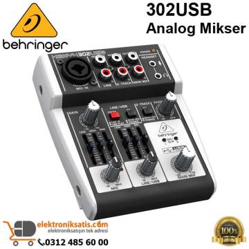 Behringer 302USB Analog Mikser