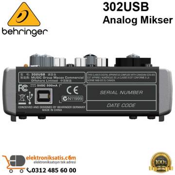 Behringer 302USB Analog Mikser