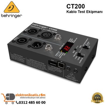 Behringer CT200 Kablo Test Ekipmanı