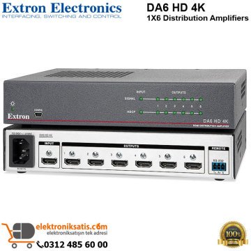 Extron DA6 HD 4K 1X6 Distribution Amplifiers