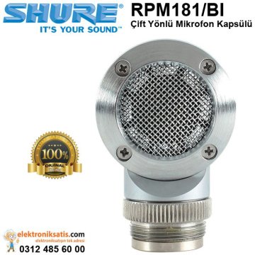 Shure RPM181/BI Çift Yönlü Mikrofon Kapsülü