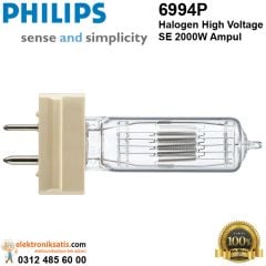 Philips 6994P Halogen High Voltage SE 2000W Ampul
