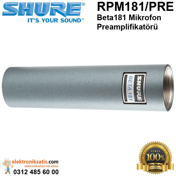 Shure RPM181/PRE Beta181 Mikrofon Preamplifikatörü