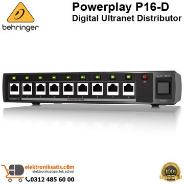 Behringer Powerplay P16-D Digital Distributor