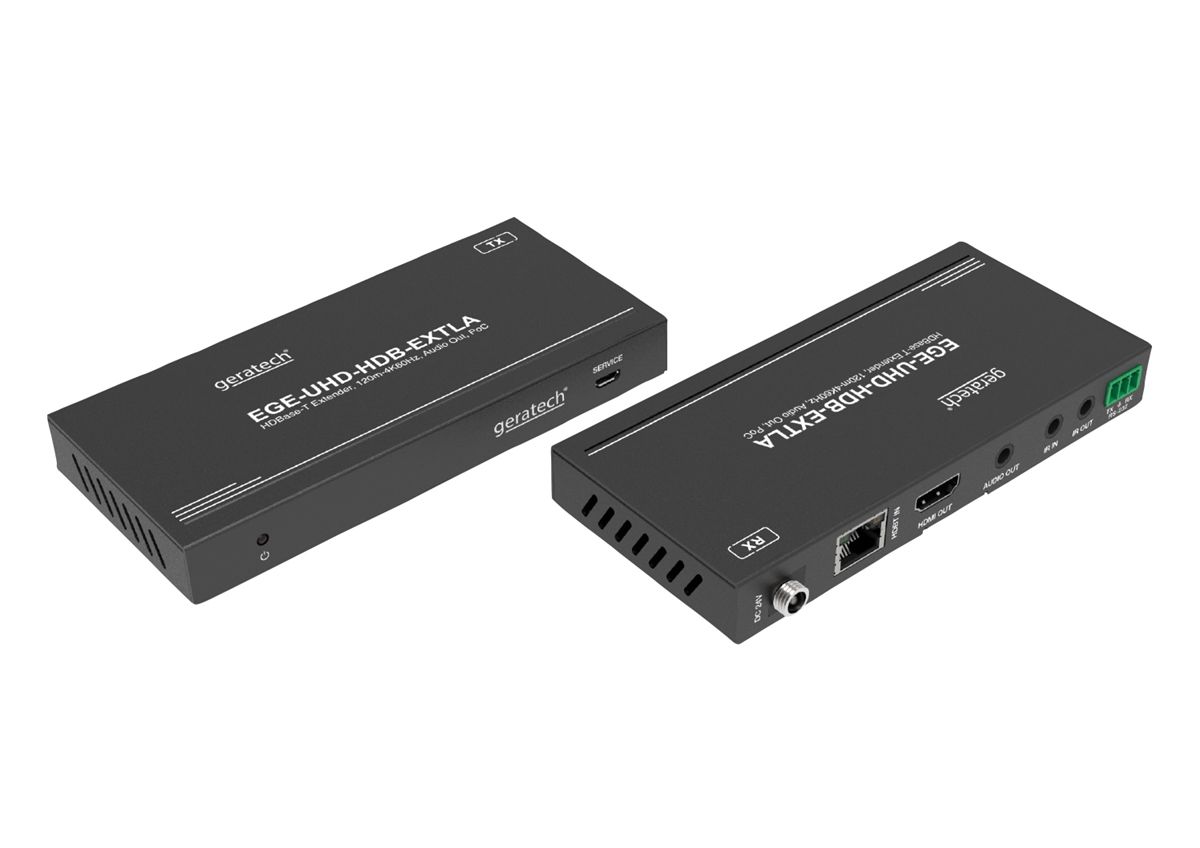 Geratech EGE-UHD-HDB-EXTLA 4K 150mt HDMI Extender