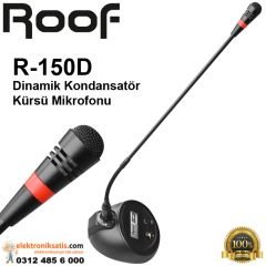 Roof R-150D Dinamik Kondansatör Kürsü Mikrofonu