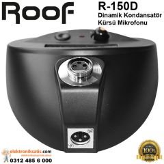Roof R-150D Dinamik Kondansatör Kürsü Mikrofonu