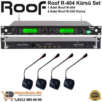 Roof R-404 Kürsü Wireless Sistem