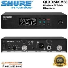 Shure QLXD24/SM58 Wireless Telsiz El Mikrofonu