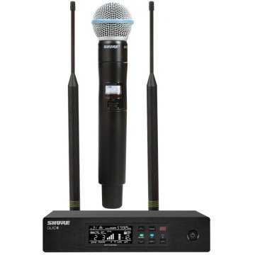 Shure QLXD24/B58 Wireless Telsiz El Mikrofonu