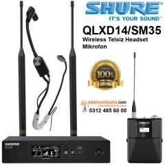 Shure QLXD14/SM35 Wireless Telsiz Headset Mikrofon