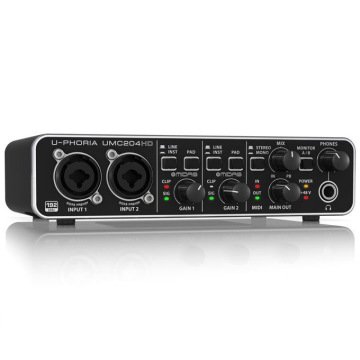 Behringer U-Phoria UMC204HD USB Ses Kartı