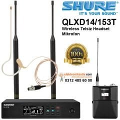 Shure QLXD14/153T Wireless Telsiz Headset Mikrofon